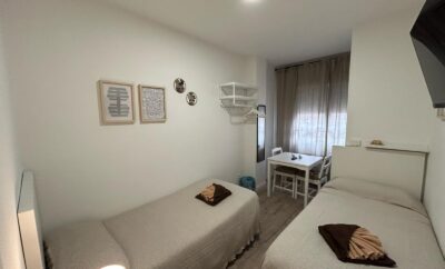Double room with two single beds near Atocha Station and the Reina Sofia Museum Emba2